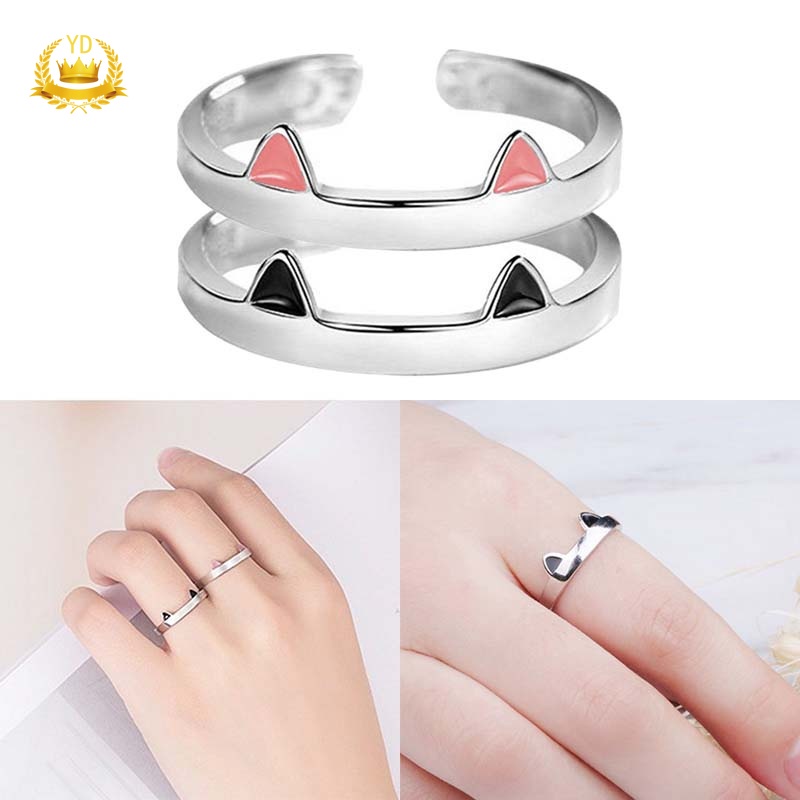 Nhẫn Hở Hình Chân Mèo Dễ Thương
