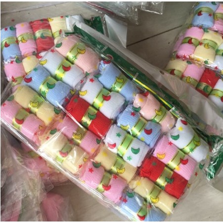 set 5 đôi tất lưới mỏng cho bé sơ sin