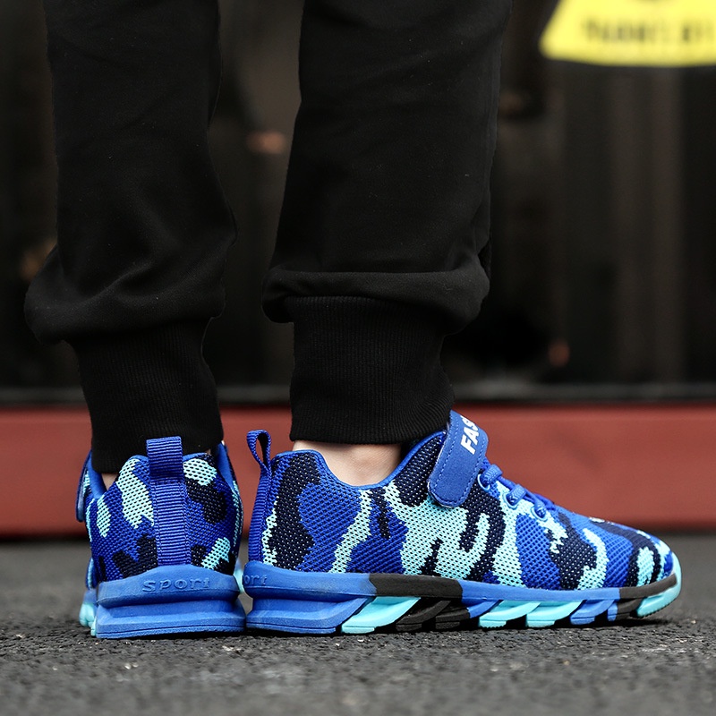 Giày Thể Thao Họa Tiết Rằn Ri Thời Trang Mùa Hè Cho Bé