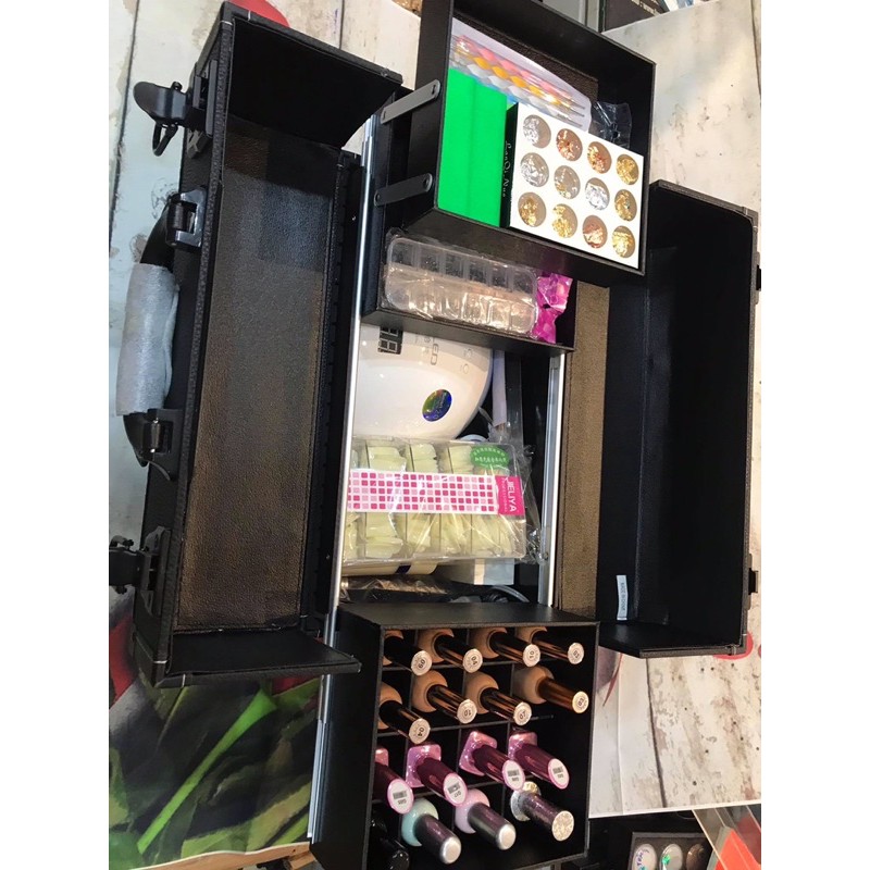 Cốp da 3 tầng siêu to