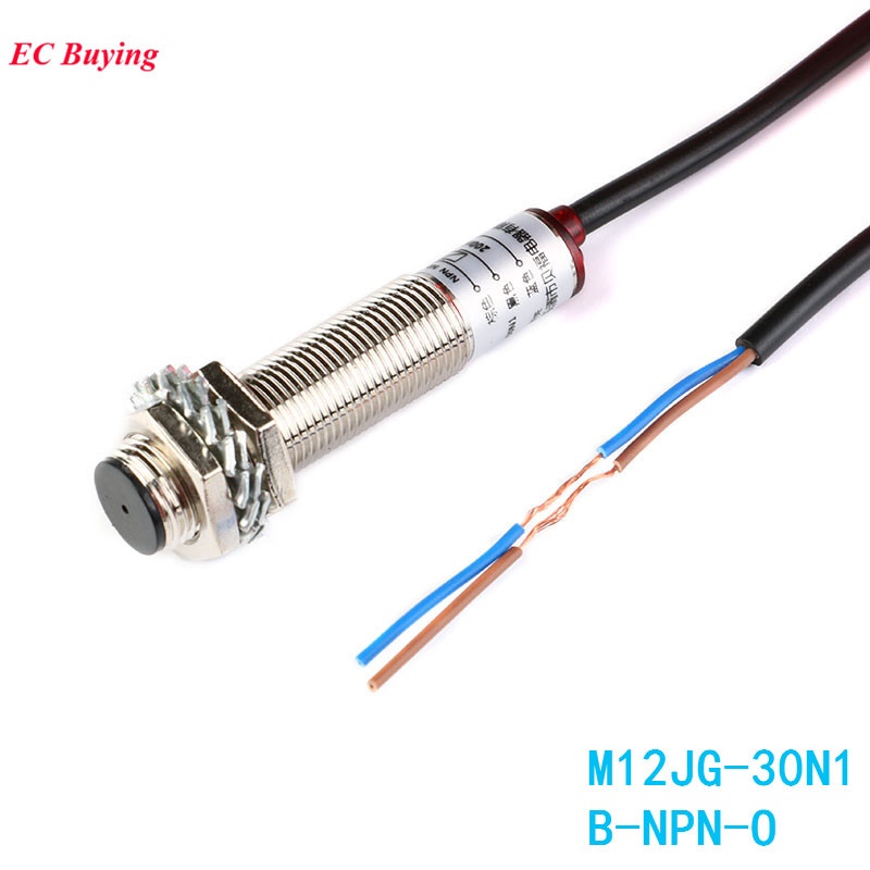 Công Tắc Laser Cảm Biến M12 Npn M12Jg-30N1 Dc 20m