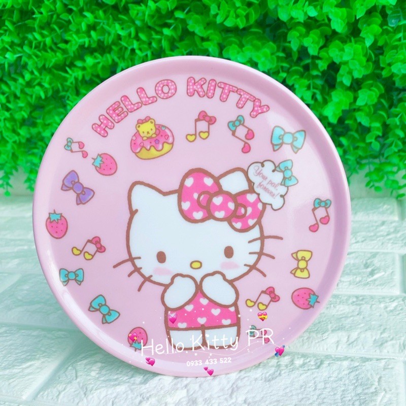 Dĩa cách nhiệt Hello Kitty