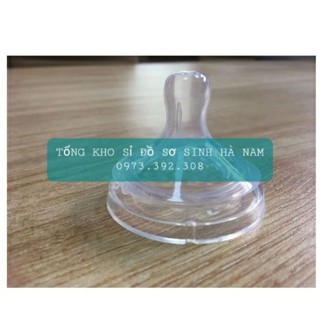 Núm Ty Silicon Thay Thế Bình Bình Sữa Cổ Rộng