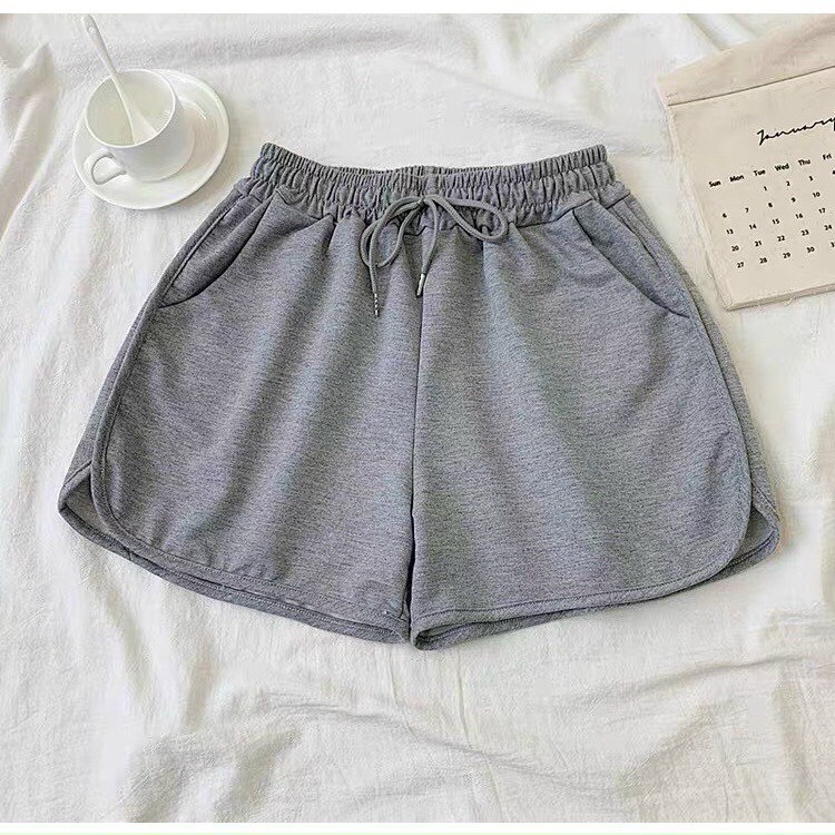 Quần đùi sooc thể thao nữ chất thun mát co dãn dáng rộng siêu hot | BigBuy360 - bigbuy360.vn