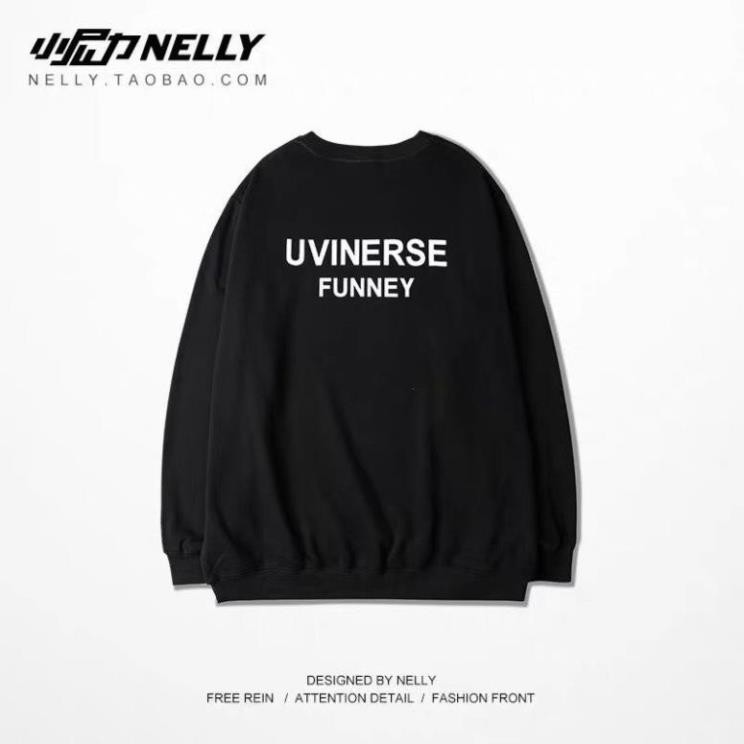FREESHIP &gt;50K TOÀN QUỐC[CÓ SẴN] Sweater Thương Hiệu Nelly Unisex Nam/ Nữ