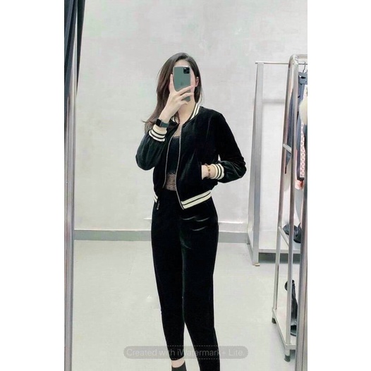 BỘ NHUNG  MẶC NHÀ