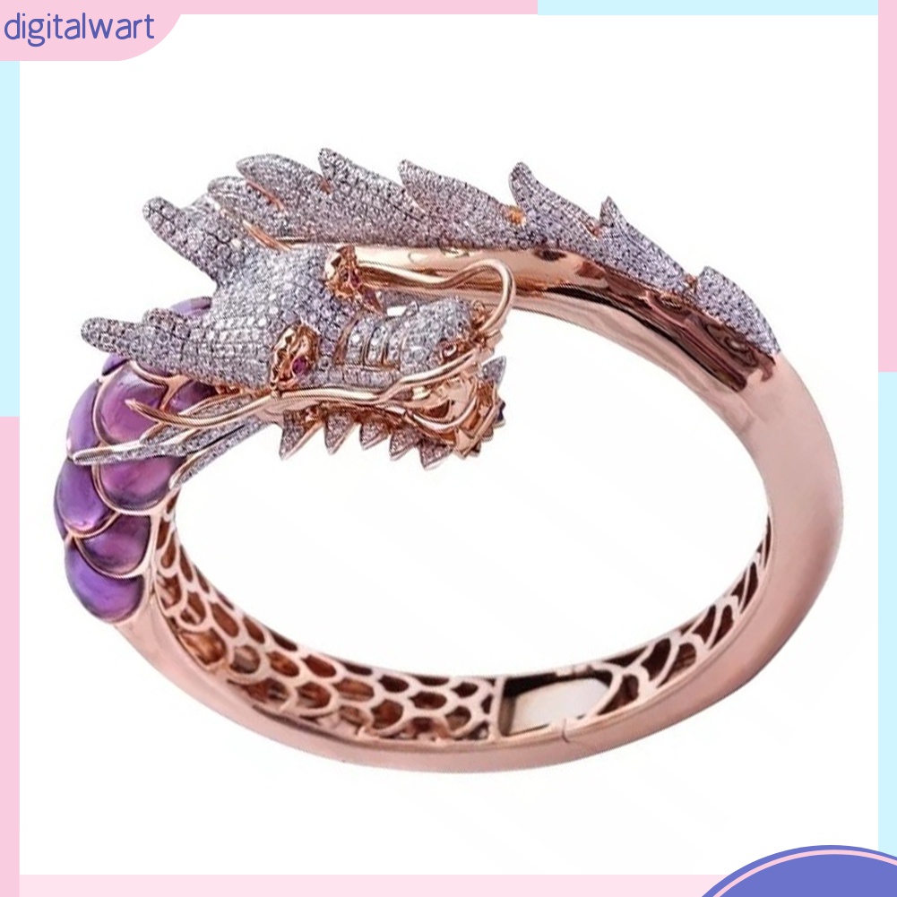 Nhẫn Hình Rồng Đính Đá Thời Trang Dành Cho Nữ