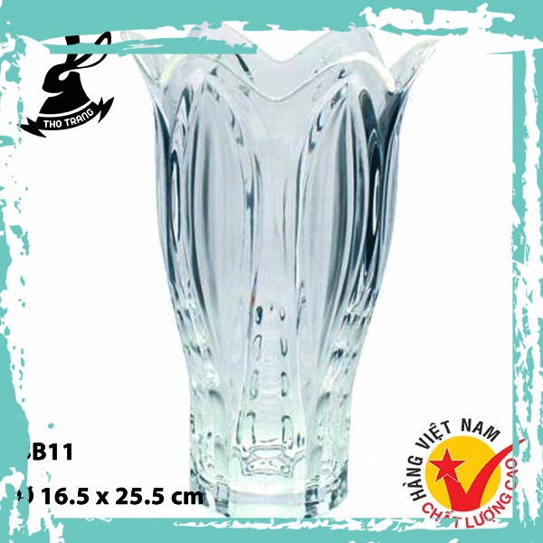 Bình Bông BB11 Nhựa Trong Acrylic Cao Cấp Fataco Việt Nam - Chính Hãng