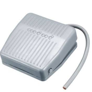 Công tắc bàn đạp ED(FS)-201 10A 250VAC vỏ nhựa đế thép TREADLE SWITCH