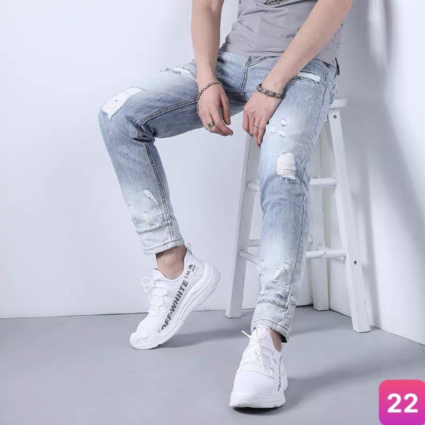 Quần Jean Nam Cao Cấp 👉 𝐅𝐑𝐄𝐄 𝐒𝐇𝐈𝐏 👉 Quần Bò Nam Cao Cấp Hbfashion82