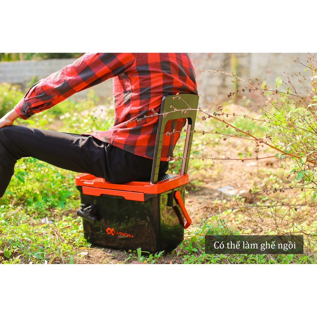 Thùng Câu Cá Đa Năng, Đựng cá Mini Chất Lượng Cao.
