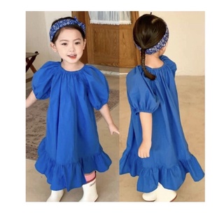 Rập váy bé chun nhùn cổ tròn _ rập giấy cắt sẵn