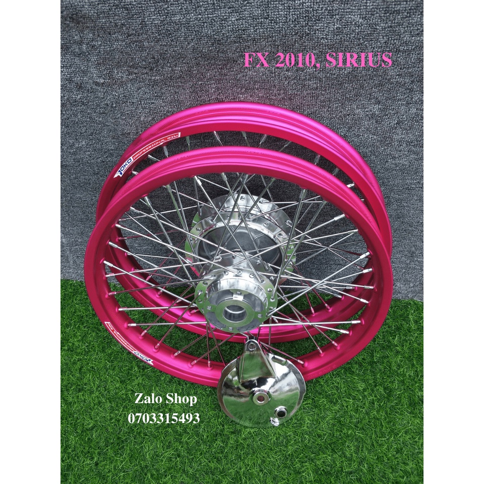 CẶP BÁNH CĂM FX 2010 , SIRIUS NIỀNG YOKO KÈM MÁ ĐÙM MẠ CROM