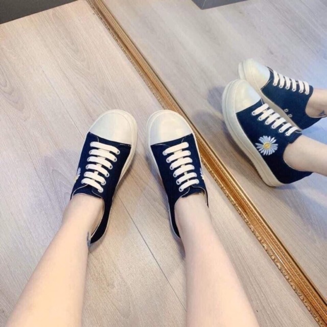 Giày thể thao nữ hoa cúc RO hàng việt chuẩn đủ size nam nữ 36-43
