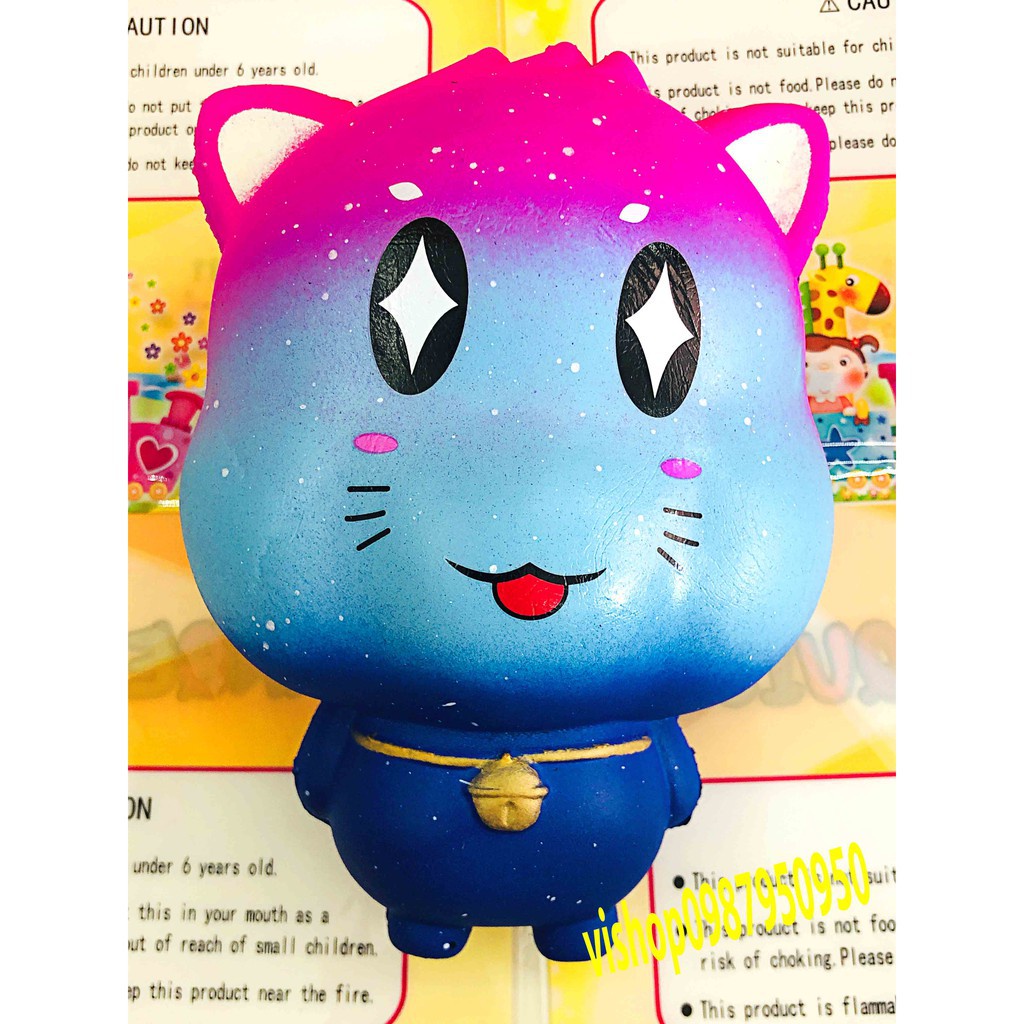 SQUISHY MÈO MẶT BỰ ĐÁNG YÊU