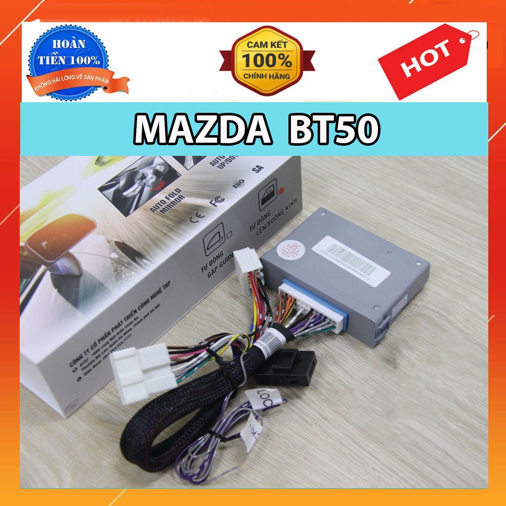 Modul Gập Gương + Lên + Xuông Kính Xe Mazda BT50 2014 đến 2020