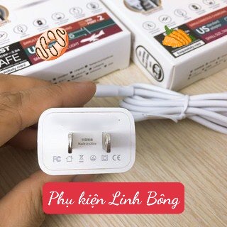 ( BH 6 THÁNG)Bộ sạc nhanh WK WP-U56 2 cổng - Tiện ích nhân đôi với 2 cổng đầu ra, phù hợp tất cả các dòng điện thoại