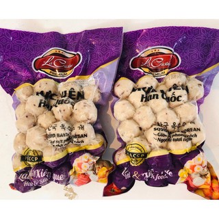 Mực viên Hàn Quốc 500g