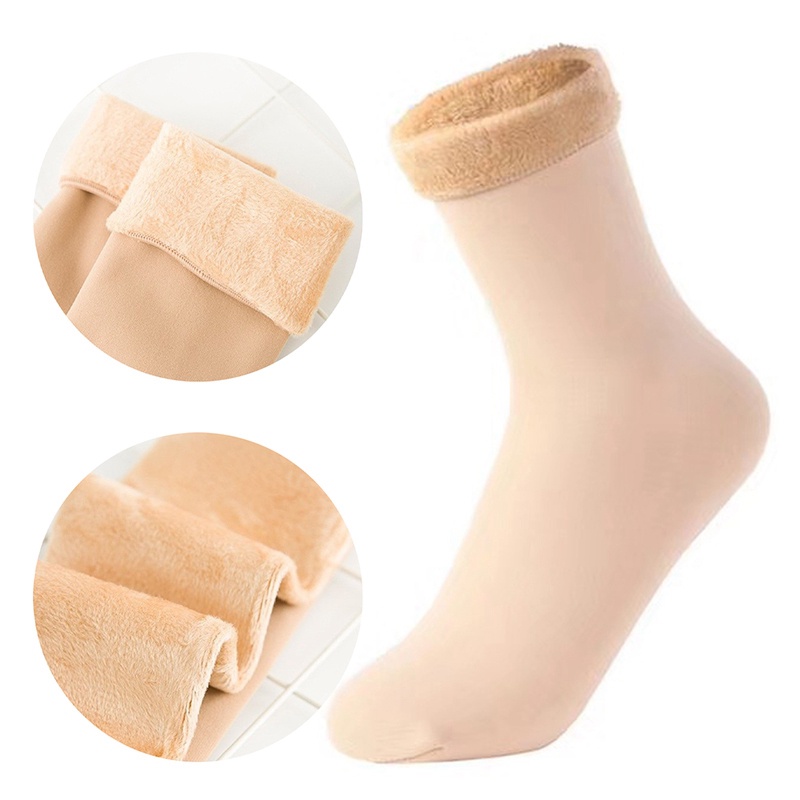 Vớ Cổ Trung Dày Dặn Giữ Ấm Thời Trang Cho Nữ