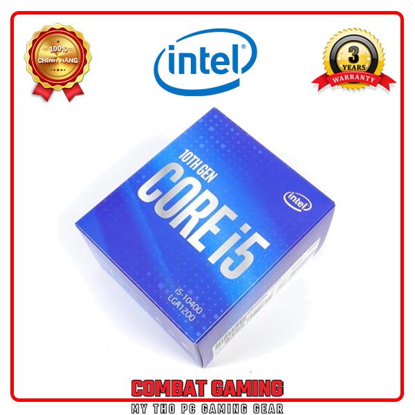 Bộ Vi Xử Lý CPU INTEL CORE I5 10400F BOX CHÍNH HÃNG VN | BigBuy360 - bigbuy360.vn