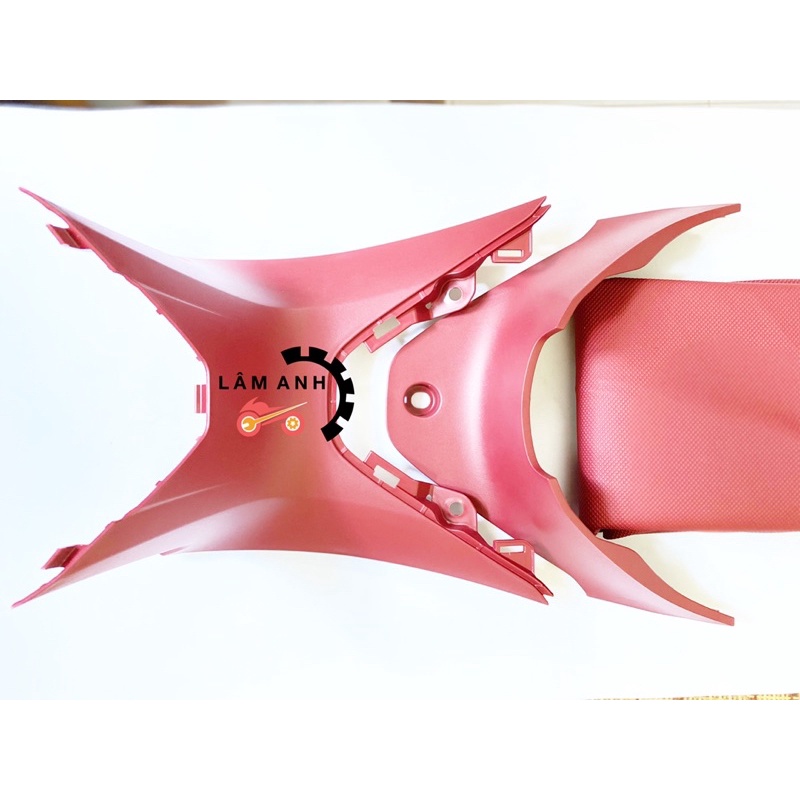 Thông gió đỏ yếm nhựa nhám da yên đỏ wave 125i nhập honda thái lan lắp future