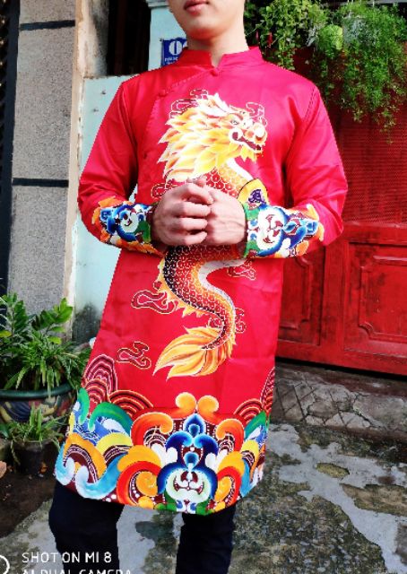 Áo dài cách tân nam