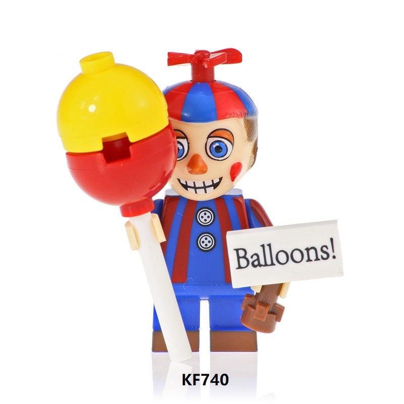 Bộ Đồ Chơi Lắp Ráp Nhân Vật Trong Five Nights At Freddy