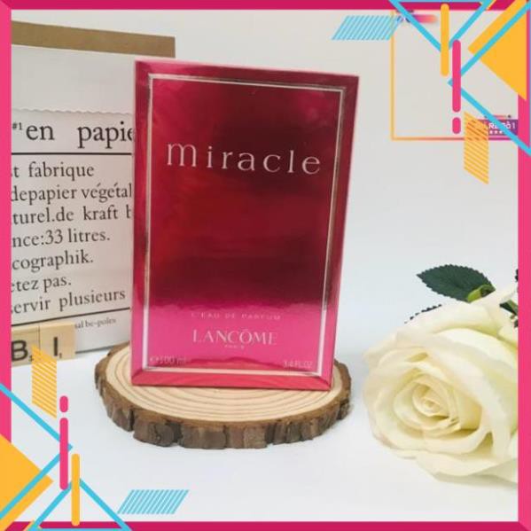 [Chính hãng] [Giá Rẻ Số 1] [Chính hãng] [Có quà tặng]  [Giá Rẻ Số 1] Nước Hoa Lancome Miracle 100ml Chính Hãng