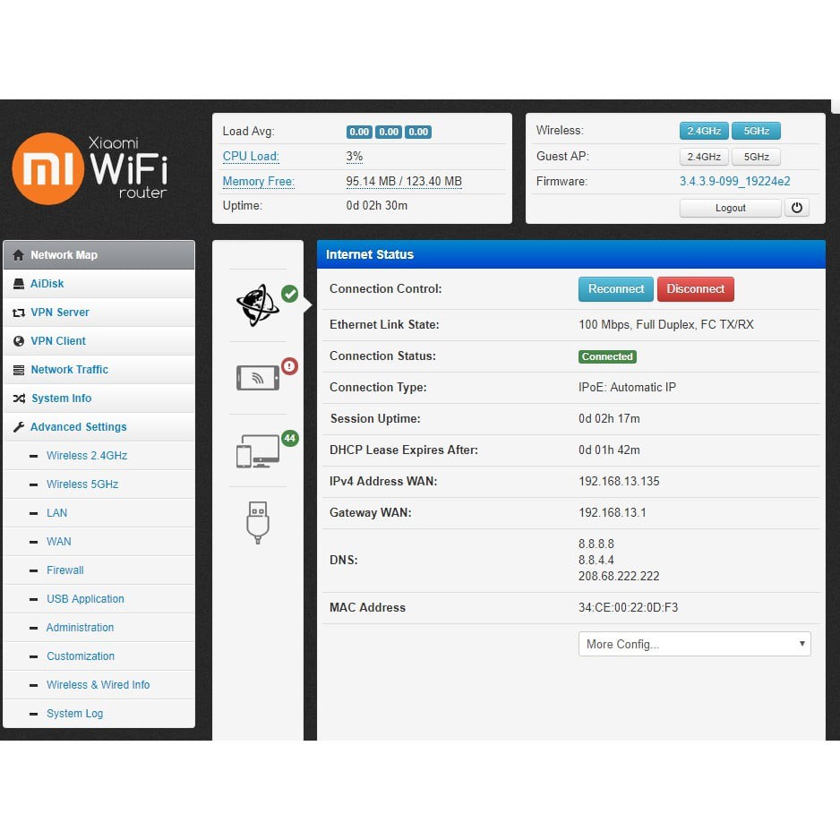 Bộ phát wifi Xiaomi Mini Dual Band 2.4Ghz 5Ghz,Usb 2.0. Full Firmware Update
