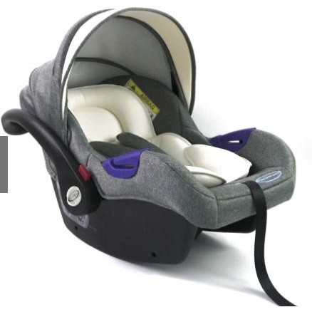 Ghế ô tô kiêm nôi xách tay Gluck Đức ZY07