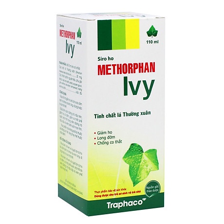 Siro ho METHORPHAN Traphaco chai 100ml