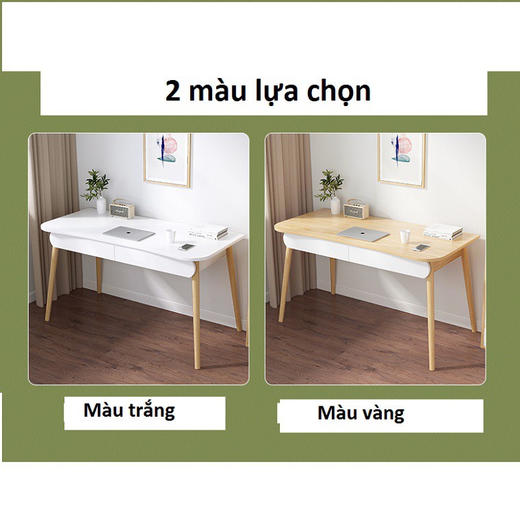💥Ảnh thật💥 Bàn làm việc giá rẻ dài 1m có 2 ngăn kéo, bàn làm việc đẹp BGA016 | BigBuy360 - bigbuy360.vn