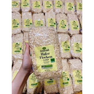 Yến mạch cán vỡ Hafer Flocken 500gr, 5 phút ăn liền