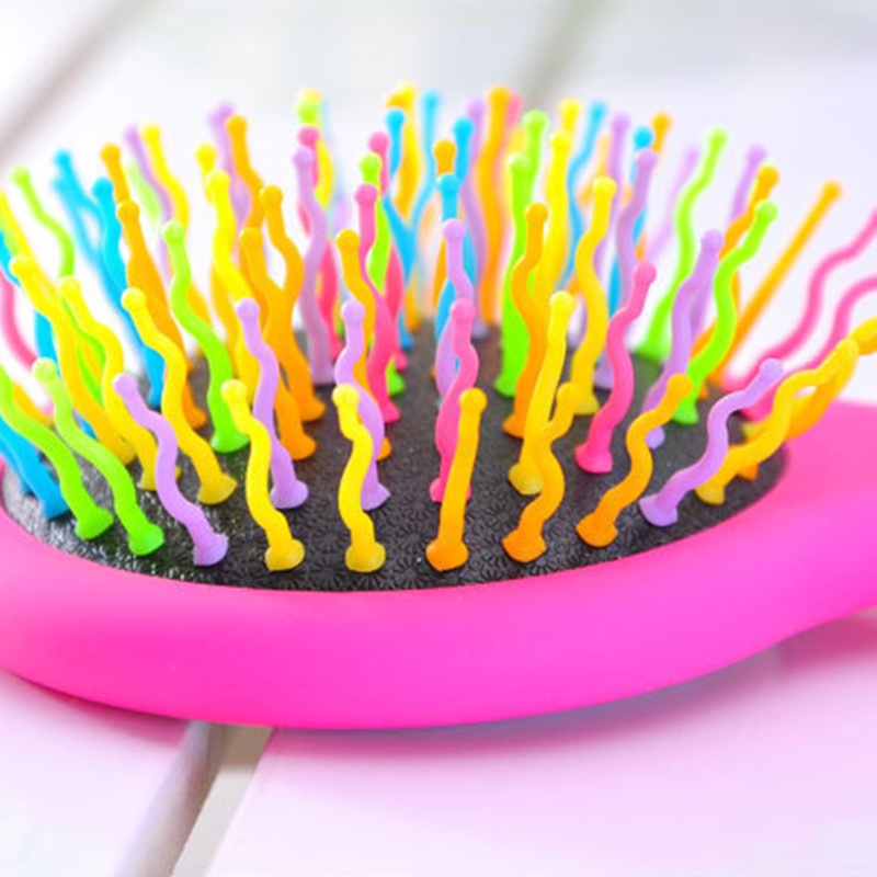 Lược Chải Tóc Chống Tĩnh Điện Có Gương Tiện Dụng YOUYO