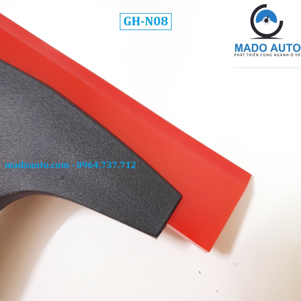 Gạt nước cao su đỏ đẩy nước Film cách nhiệt kính xe ô tô MADO AUTO GH-N08