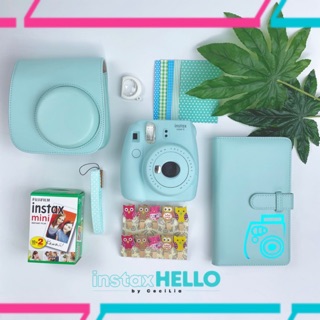 [FREESHIP 99K]_COMBO máy chụp ảnh lấy liền Fujifilm Instax Mini 9 - Tặng kèm Set denim hoặc Sakura
