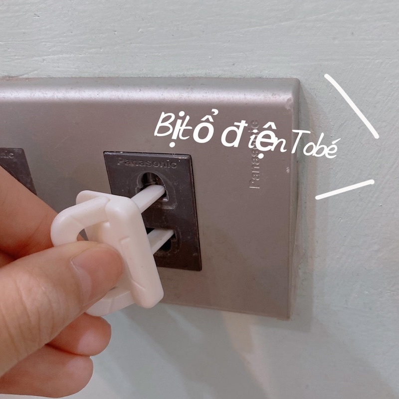 Bộ nút bịt ổ điện TOBE (12 chiếc)