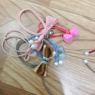 [ Rẻ vô địch] Dây cột tóc hanmade hàn quốc siêu xinh