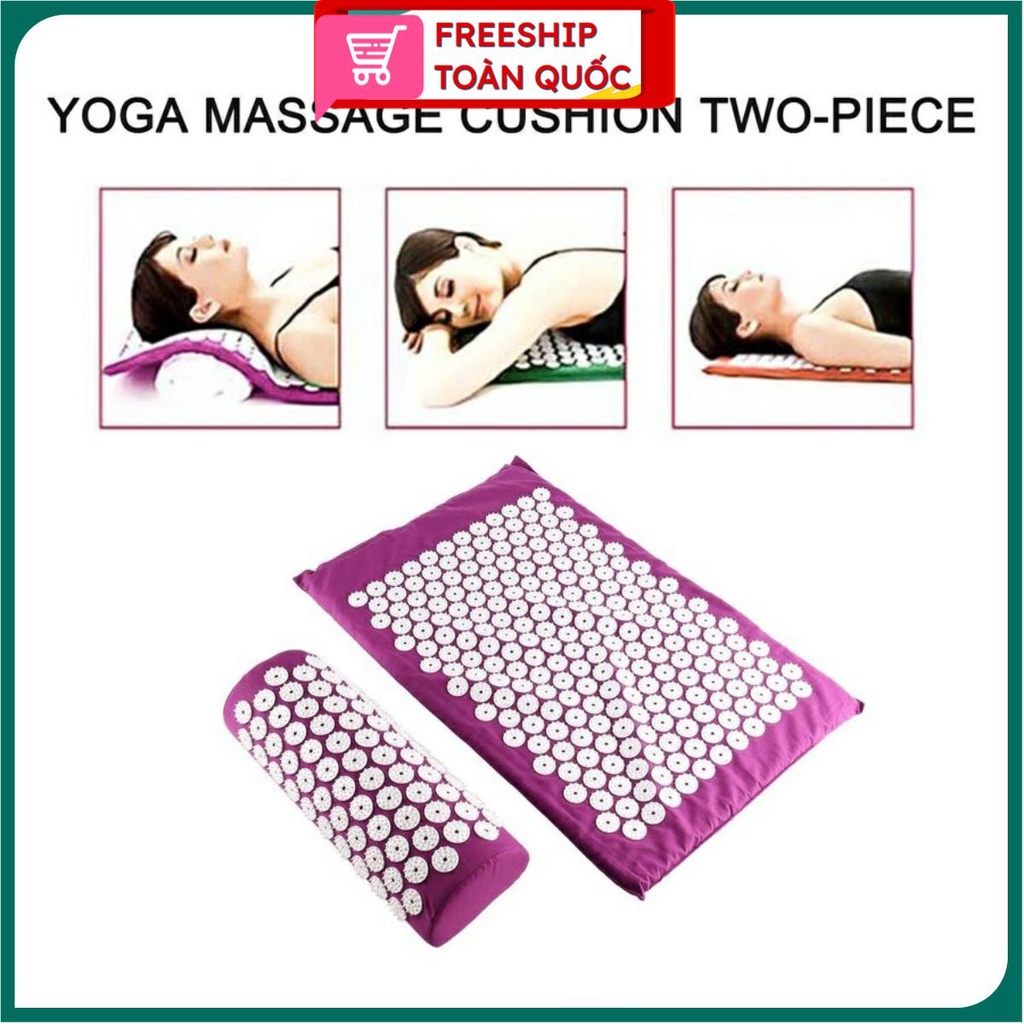 PVN30674 Thảm tập yoga massage siêu tiện lợi (Kèm túi đựng ) T2 .
