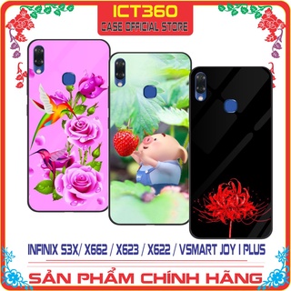 Ốp Lưng kính VSmart Joy 1 Plus - in ảnh theo yêu cầu.
