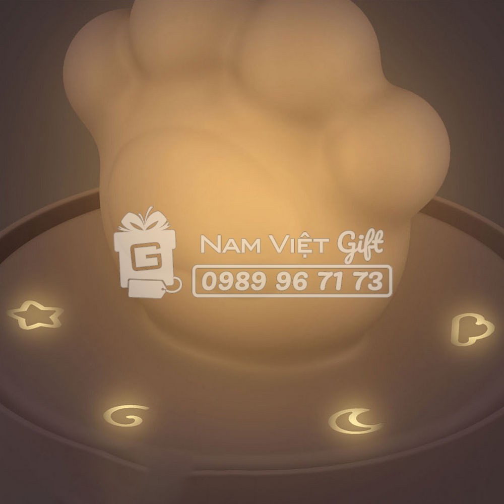 Đèn LED Hình Tay Mèo Có Phát Nhạc - Quà Tặng Xinh Xắn Ý Nghĩa