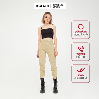 Áo 2 dây croptop gumac màu đen atb5134