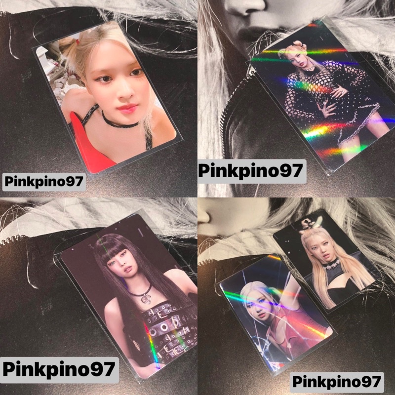 Card bo góc Blackpink quà album born pink chính hãng