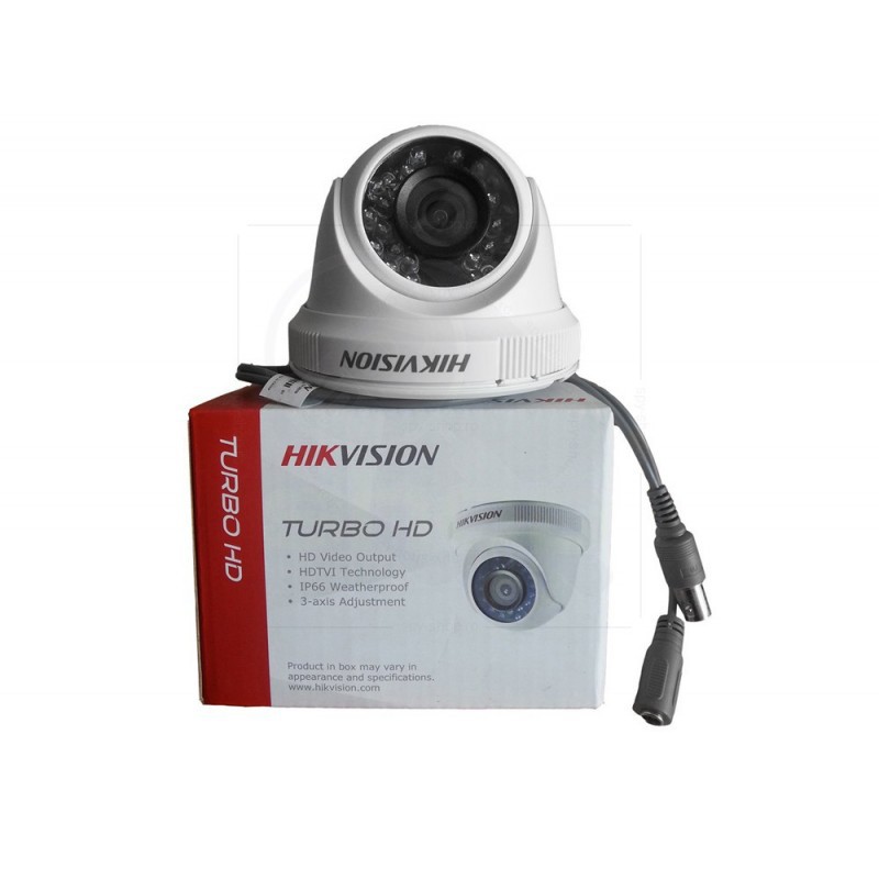 CAMERA HD-TVI HIKVISION DOME VỎ NHỰA DS-2CE56C0T-IRP HỒNG NGOẠI 20M