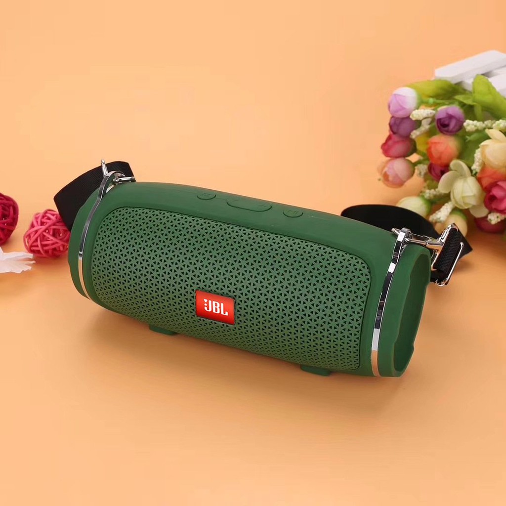 Loa Bluetooth JBL Charge 4+ Mini bass tốt khoẻ, tặng kèm dây đeo dung lượng pin 6000mah