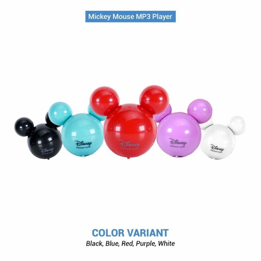 Máy Nghe NhạC MP3 HìNh ChuộT mickey Disney