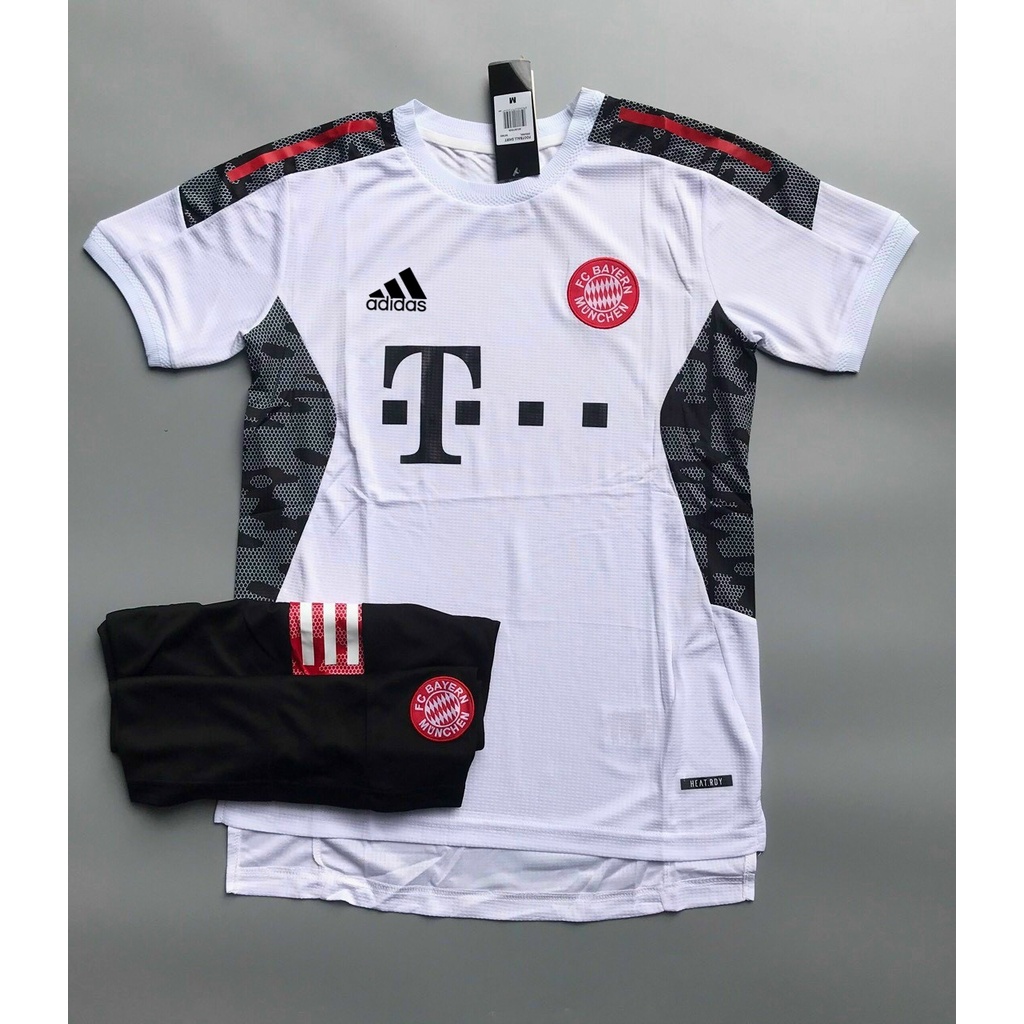 Áo Quần Bóng Đá Câu LẠC BỘ Bayern Munich - Chất Polyester - 2021 - Co Giãn 4 Chiều Nhiều mẫu Full logo