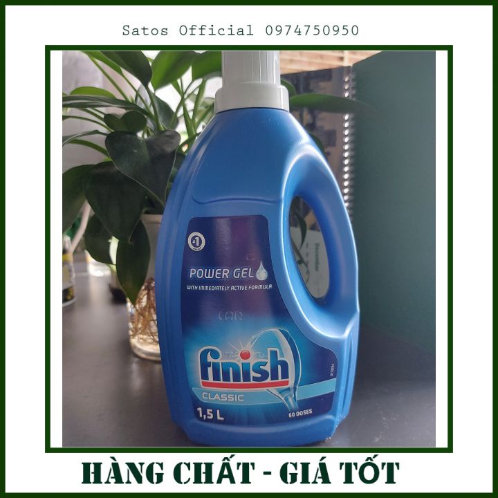 [Mã SKAMLTS298 giảm 10K đơn 0Đ] GEL RỬA BÁT CHO MÁY RỬA BÁT FINISH Classic 1.5 lit