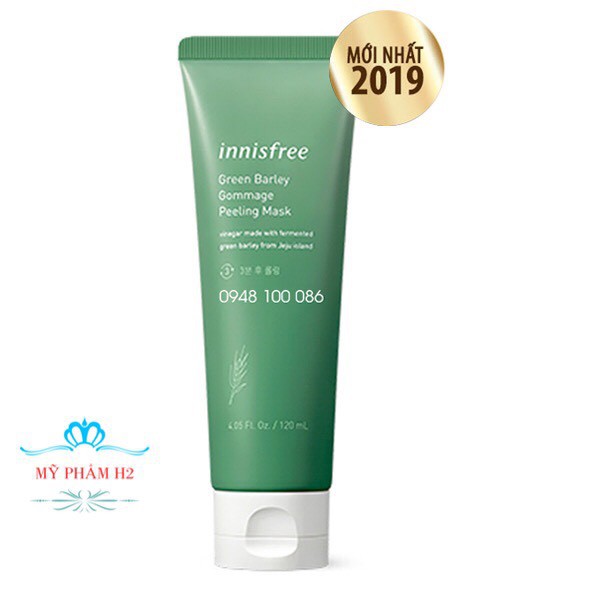 Tẩy Tế Bào Chết Toàn Thân Chiết Xuất Trà Xanh – Innisfree Green Tea Pure Body Gel Scrub 120ml