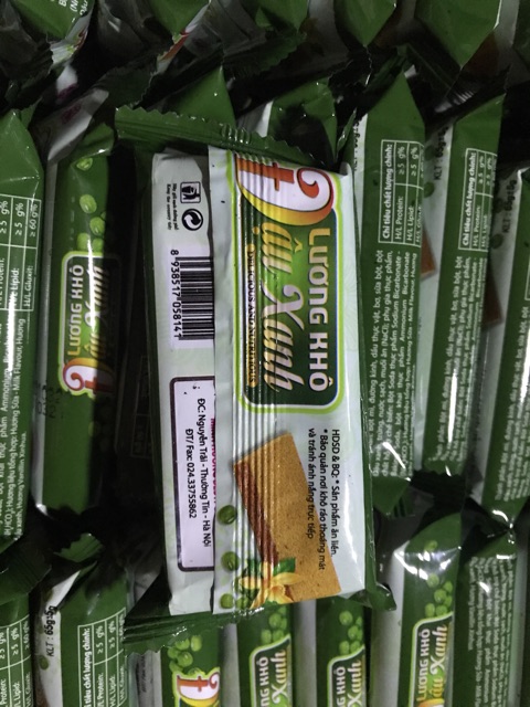 Set 10 Lương khô đậu xanh